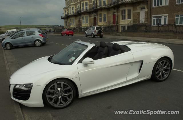 Audi R8 spotted in Saltburn, United Kingdom