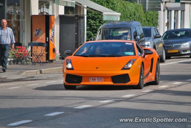 Lamborghini Gallardo spotted in Francorchamps, Belgium