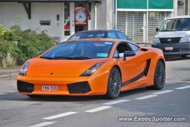 Lamborghini Gallardo spotted in Francorchamps, Belgium