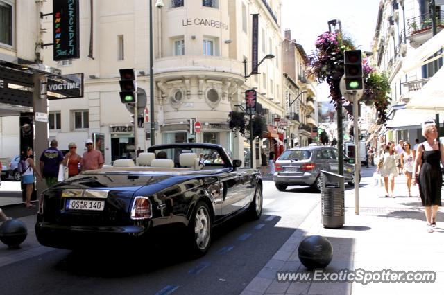 Rolls Royce Phantom spotted in Cannes, France