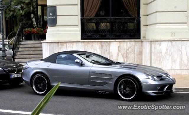 Mercedes SLR spotted in Monte-Carlo, Monaco