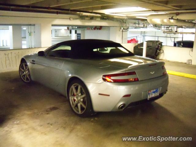 Aston Martin Vantage spotted in Houston, Texas