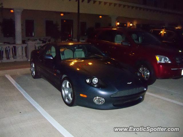 Aston Martin DB7 spotted in Houston, Texas