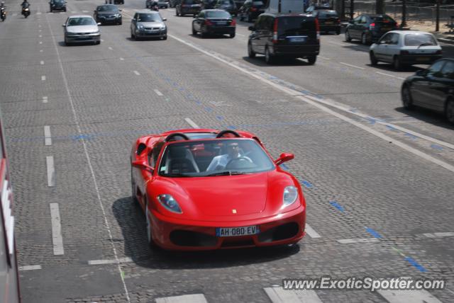 Ferrari F430 spotted in Paris, France