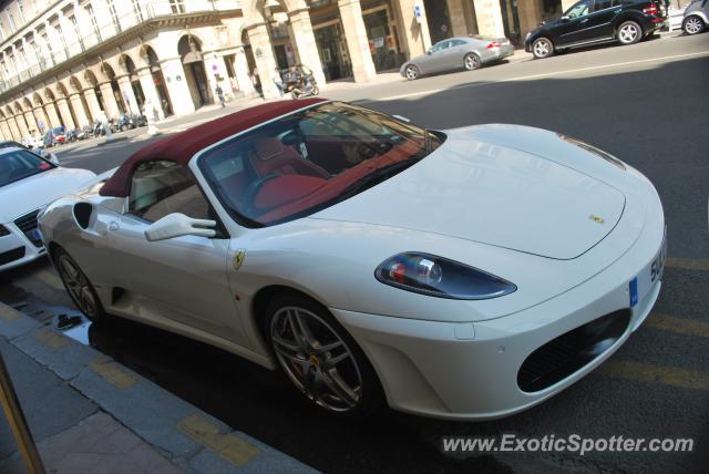 Ferrari F430 spotted in Paris, France