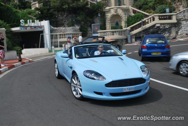 Aston Martin DB9 spotted in Monaco, Monaco