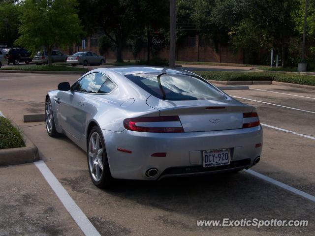 Aston Martin Vantage spotted in Houston, Texas