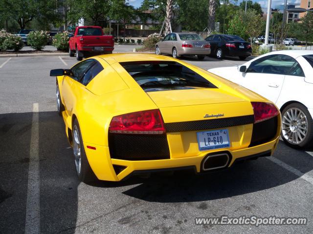 Lamborghini Murcielago spotted in Houston, Texas