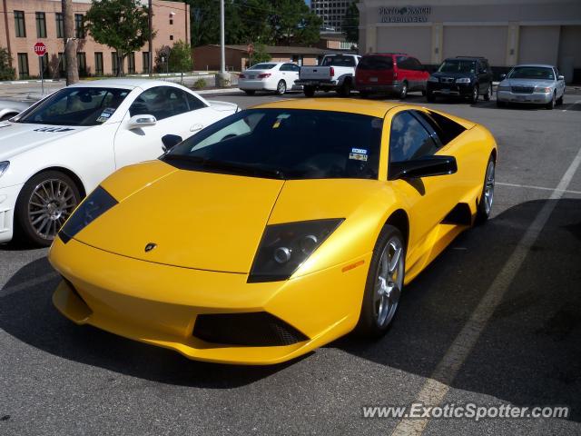 Lamborghini Murcielago spotted in Houston, Texas