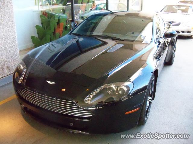 Aston Martin Vantage spotted in Houston, Texas