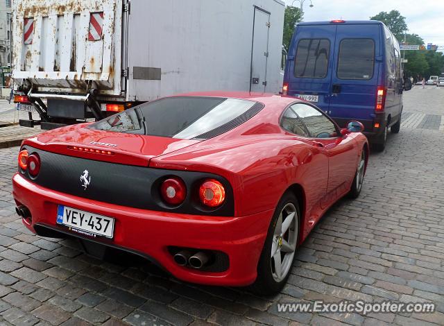 Ferrari 360 Modena spotted in Helsinki, Finland