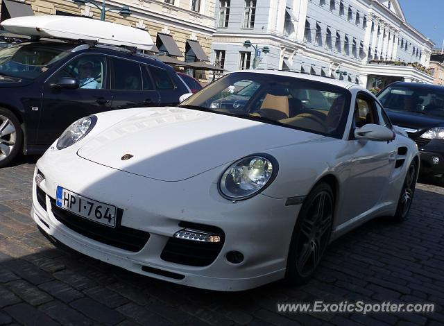 Porsche 911 Turbo spotted in Helsinki, Finland