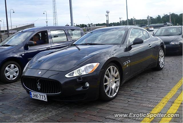 Maserati GranTurismo spotted in Helsinki, Finland