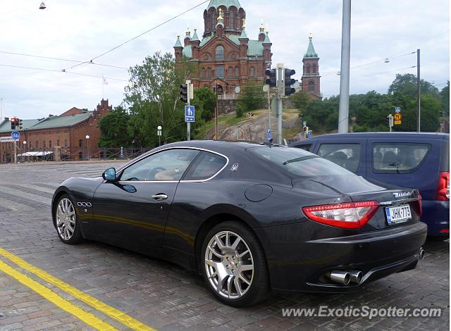 Maserati GranTurismo spotted in Helsinki, Finland