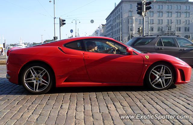 Ferrari F430 spotted in Helsinki, Finland