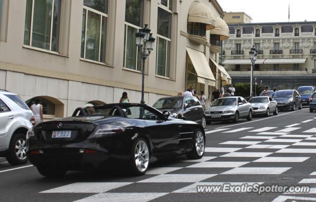 Mercedes SLR spotted in Monte-Carlo, Monaco