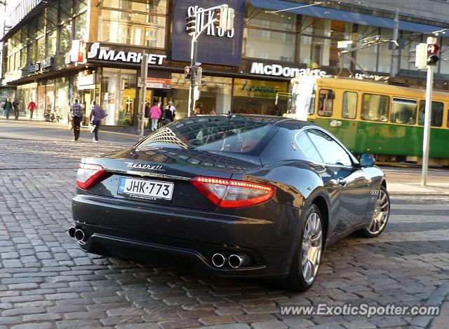 Maserati GranTurismo spotted in Helsinki, Finland