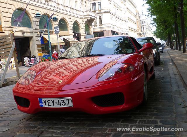 Ferrari 360 Modena spotted in Helsinki, Finland