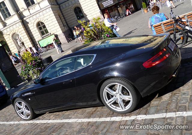 Aston Martin DB9 spotted in Helsinki, Finland