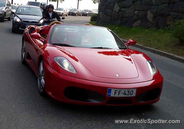 Ferrari F430 spotted in Helsinki, Finland