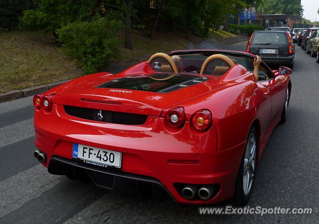 Ferrari F430 spotted in Helsinki, Finland