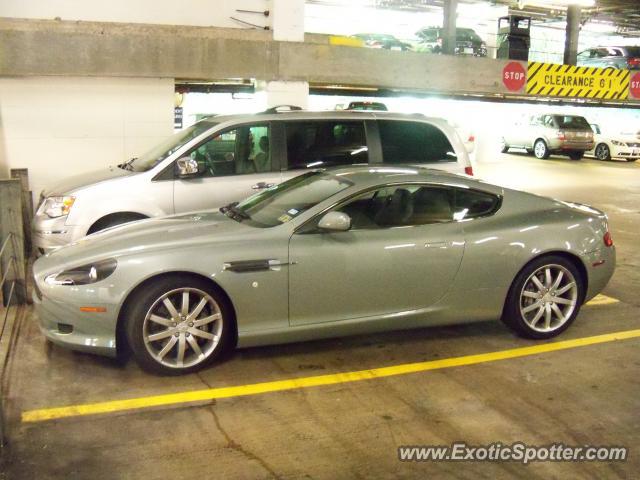 Aston Martin DB9 spotted in Houston, Texas