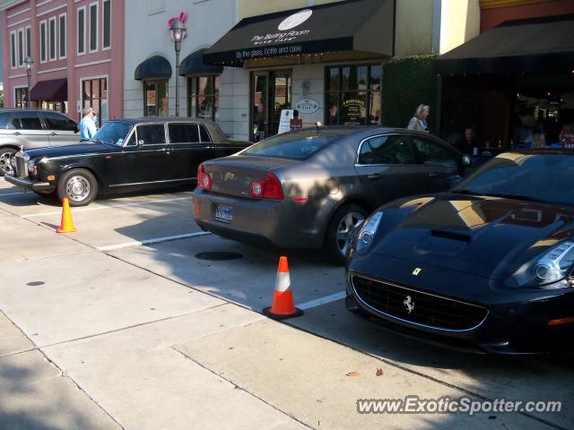 Ferrari California spotted in Houston, Texas