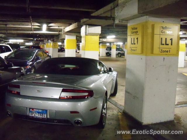 Aston Martin Vantage spotted in Houston, Texas