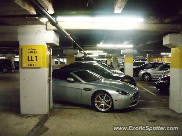 Aston Martin Vantage spotted in Houston, Texas