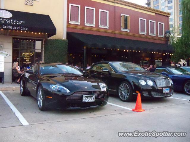 Aston Martin Vantage spotted in Houston, Texas