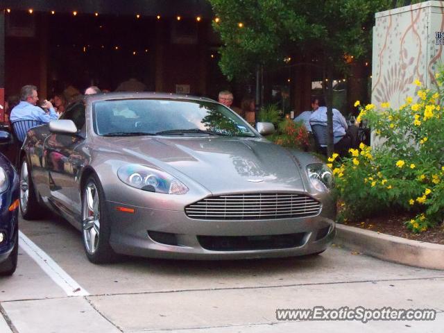 Aston Martin DB9 spotted in Houston, Texas