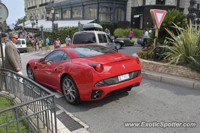 Ferrari California spotted in Monte-Carlo, Monaco