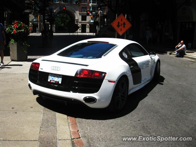 Audi R8 spotted in Toronto Ontario Canada, Canada