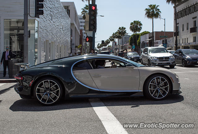 Bugatti Chiron spotted in Beverly Hills, California