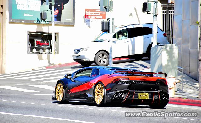 Lamborghini Huracan spotted in Los Angeles, California