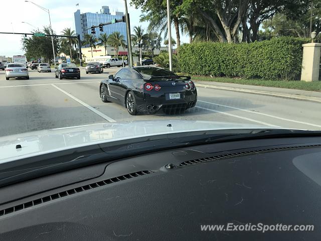 Nissan GT-R spotted in Pompano Beach, Florida