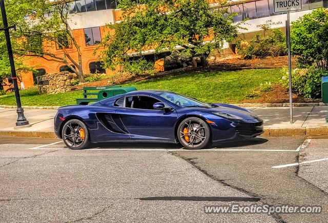 Mclaren MP4-12C spotted in Greenwich, Connecticut