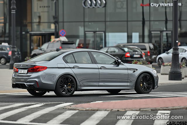 BMW M5 spotted in Warsaw, Poland