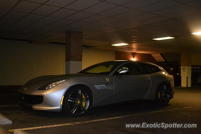 Ferrari GTC4Lusso spotted in Greenwich, Connecticut