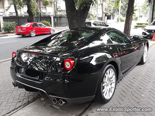 Ferrari 599GTB spotted in Jakarta, Indonesia