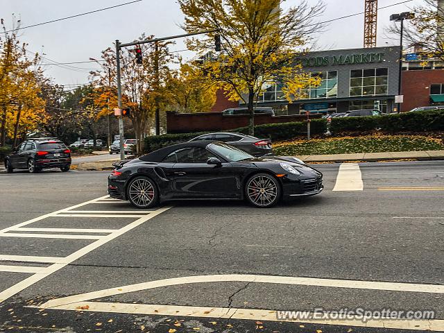 Porsche 911 Turbo spotted in Atlanta, Georgia