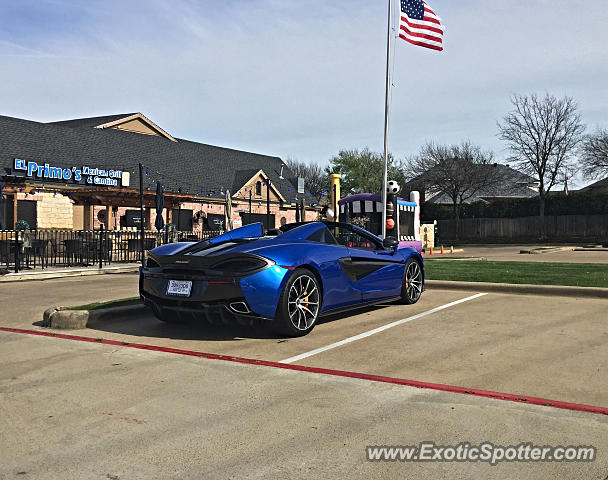 Mclaren 570S spotted in Mansfield, Texas