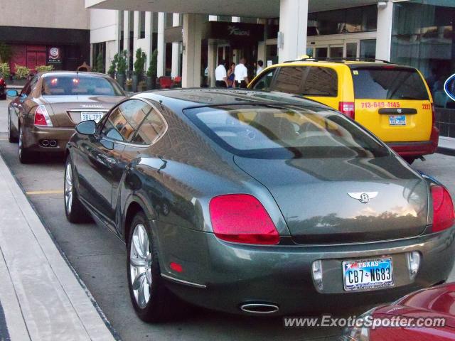 Bentley Continental spotted in Houston, Texas