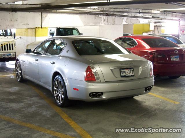 Maserati Quattroporte spotted in Houston, Texas