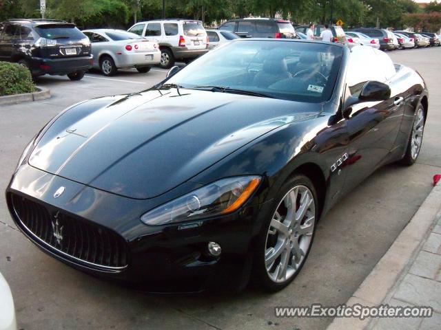 Maserati GranTurismo spotted in Houston, Texas