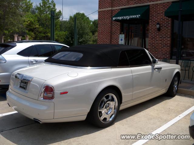 Rolls Royce Phantom spotted in Houston, Texas