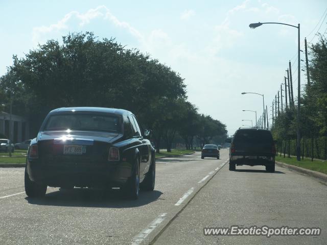 Rolls Royce Phantom spotted in Houston, Texas