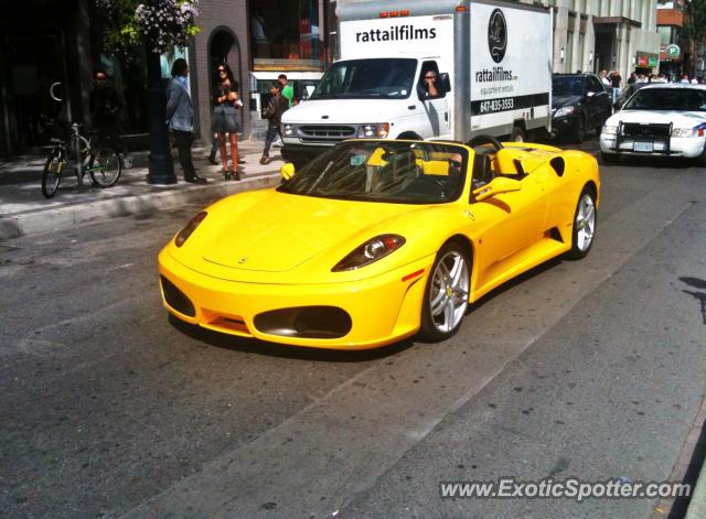 Ferrari F430 spotted in Toronto Ontario, Canada