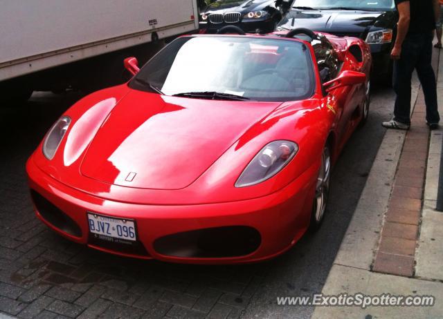 Ferrari F430 spotted in Toronto Ontario, Canada