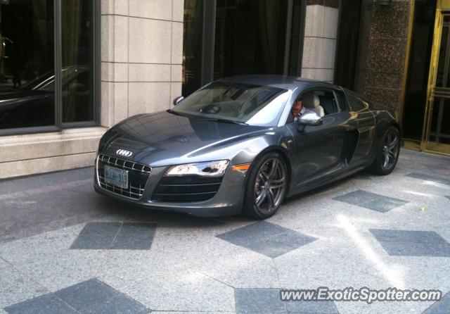 Audi R8 spotted in Toronto Ontario , Canada